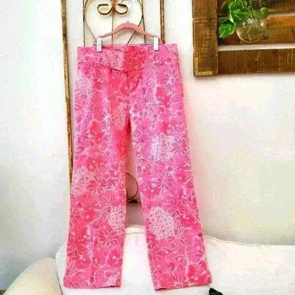Lilly Pulitzer Cropped Pants Size 2‎ - Picture 1 of 3